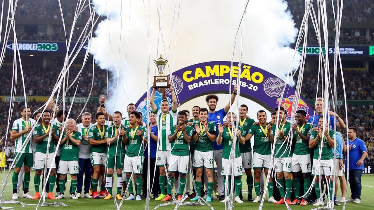 Palmeiras conquista o tricampeonato consecutivo no Brasileiro Sub-20