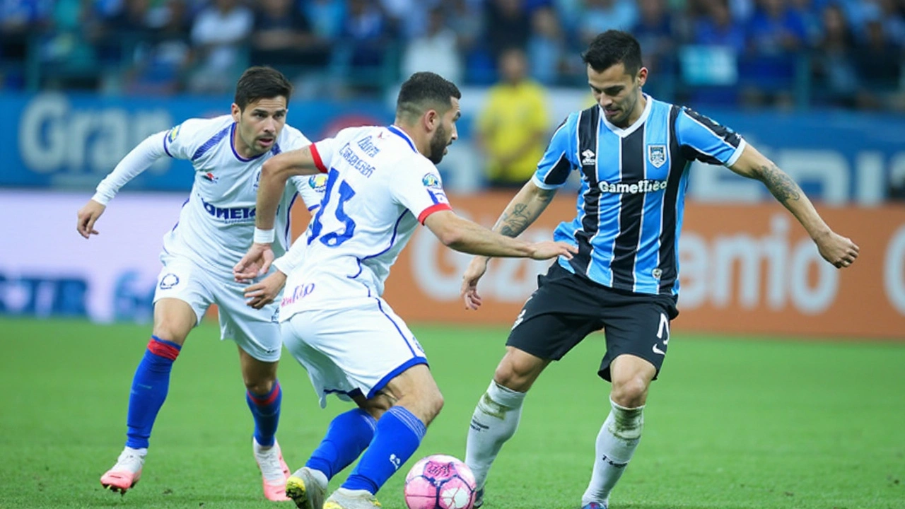Grêmio reage, vence o Fortaleza por 2 a 1 e respira fora da zona do rebaixamento