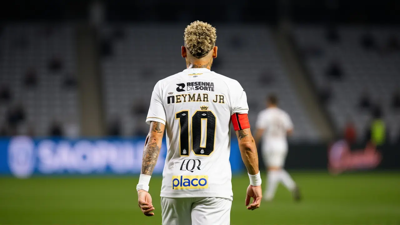 Neymar e Santos buscam virada contra Coritiba na Copa do Brasil